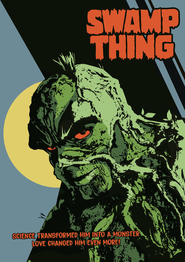 A3 Poster - Swamp Thing