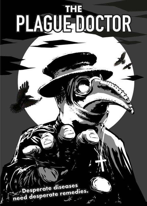 A3 Poster - The Plague Doctor