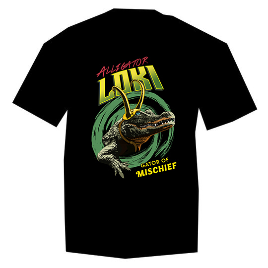T-shirt Alligator Loki