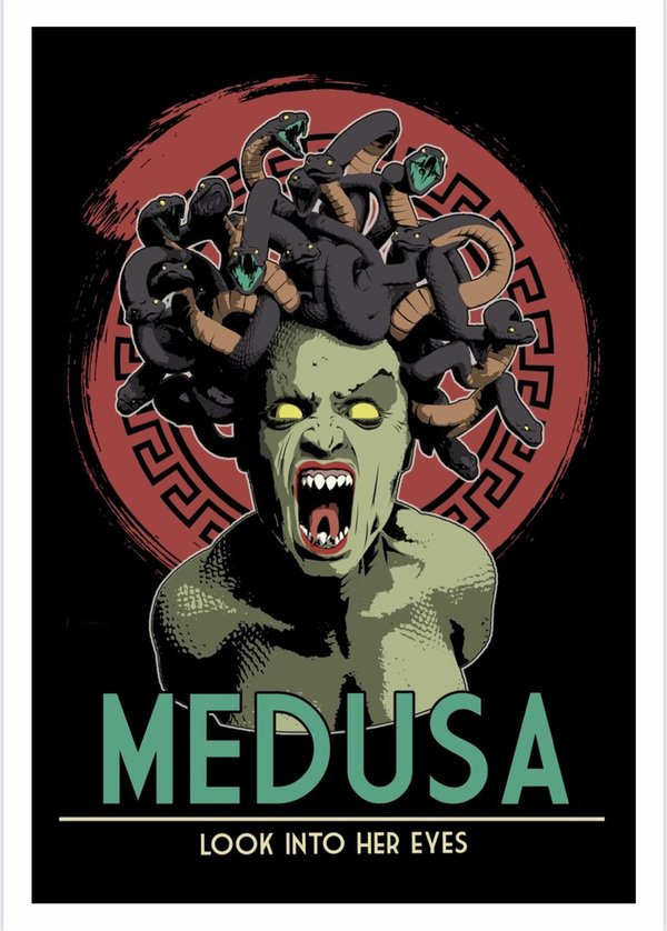 A3 Poster - Medusa