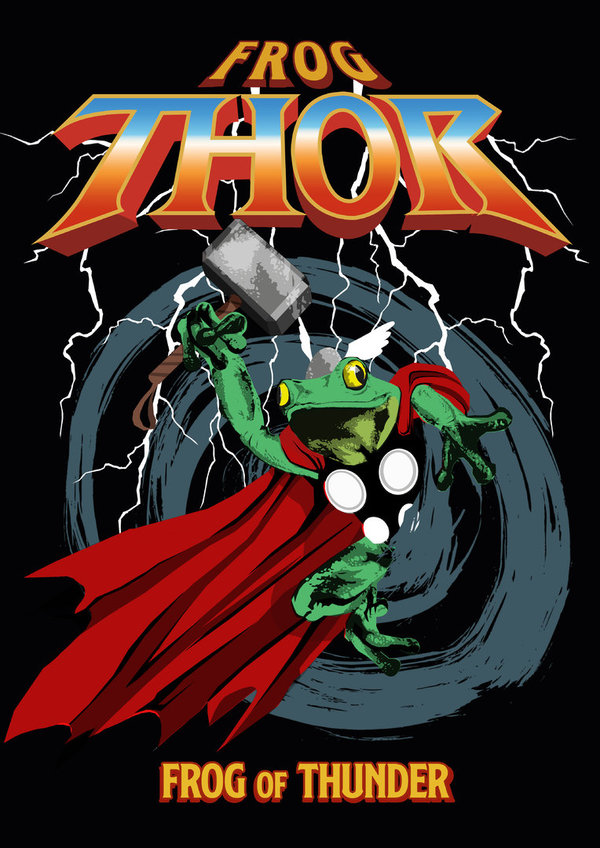 A3 Poster - Frog Thor
